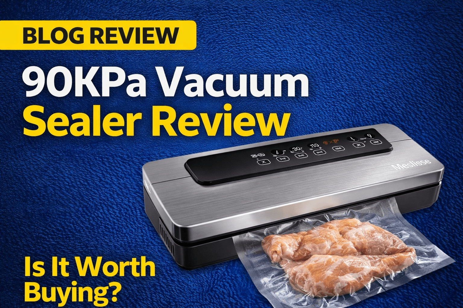 You are currently viewing Mesliese 90KPA Vacuum Sealer Review 2026 — Powerful 6-in-1 Food Saver Tested