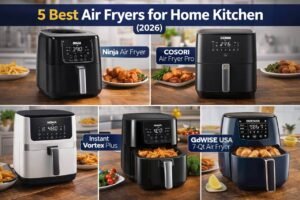 Read more about the article 5 Best Air Fryers for Home Kitchen (2026)