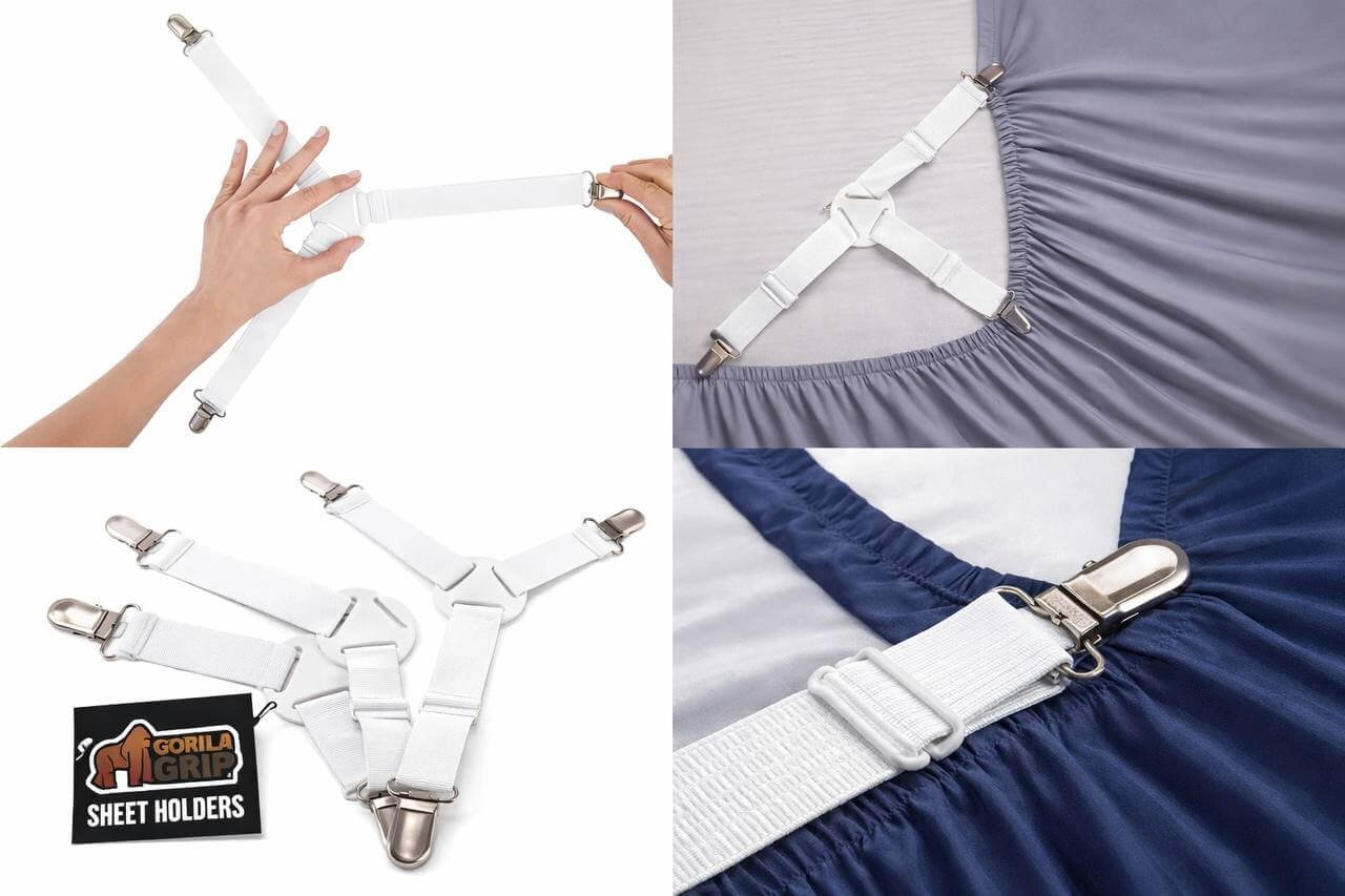 You are currently viewing Best Bed Sheet Holder Straps for Deep Mattresses (Top 7 Picks That Actually Keep Sheets Tight)