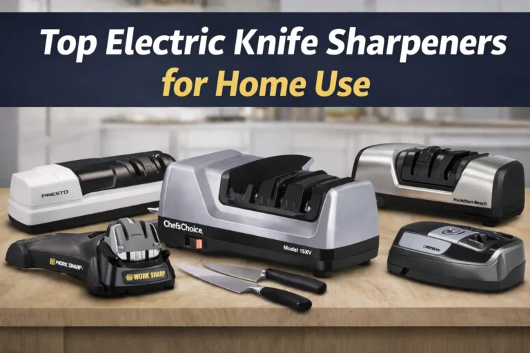 electric knife sharpener for kitchen use