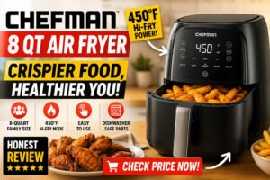 Read more about the article 7  smart Reasons to Buy the Chefman 8 Qt Air Fryer in 2026
