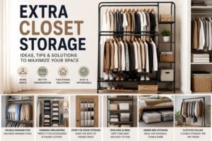 Read more about the article 7 Ways to Create Extra Closet Storage Without Remodeling