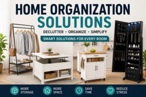 Read more about the article How to Eliminate Clutter With 4 Home Organization Solutions